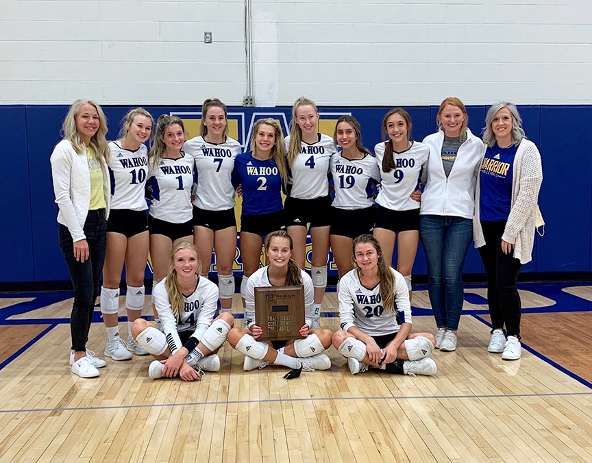 Wahoo Public Schools Warrior Volleyball 2020 C1 STATE CHAMPIONS!